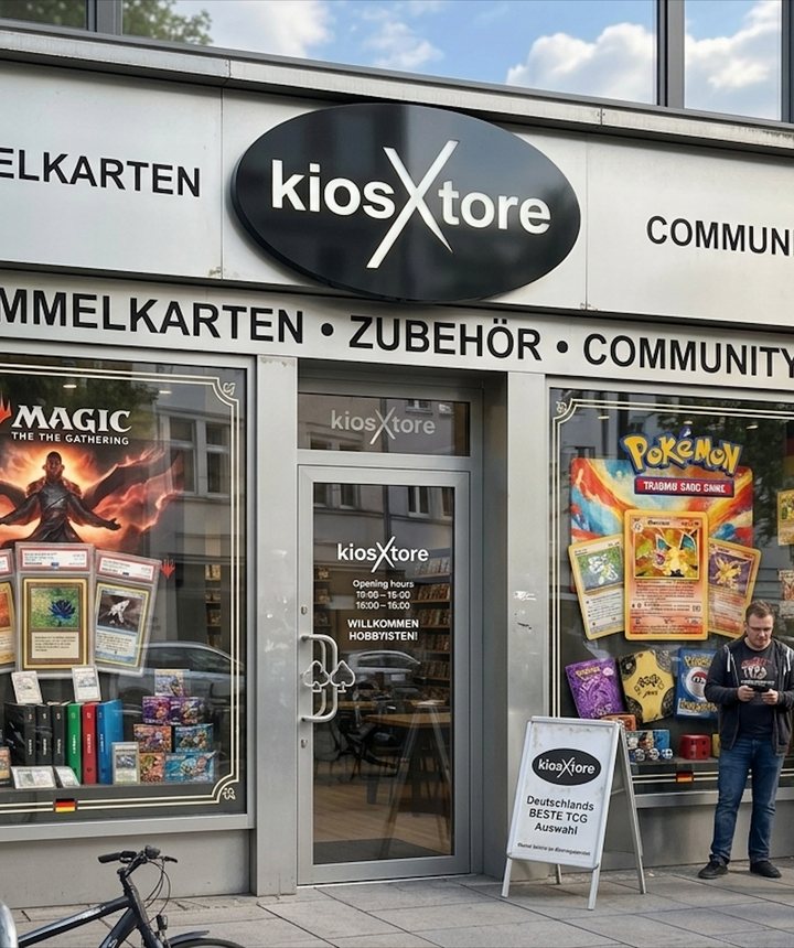 Ladenfront von kiosXtore in Erlangen