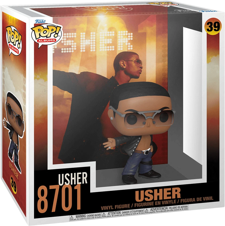 Funko Pop! Albums Usher Figure in Hard Case