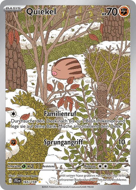 Quiekel – Fighting – 70 HP Pokémon TCG Card