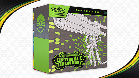 Pokémon-Sammelkartenspiel Top-Trainer-Box Mega-Entwicklung – Optimale Ordnung